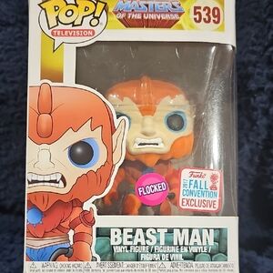 Funko Pop! Masters of the Universe Beast Man Flocked Exclusive